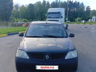2007 Renault Logan I, серый, 200000 рублей, вид 1