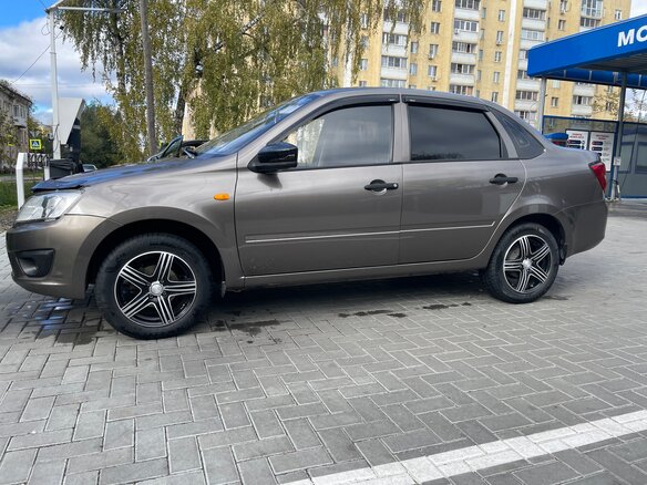 2015 Lada (ВАЗ) Granta I, коричневый - вид 7