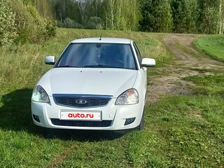 2014 Lada (ВАЗ) Priora I Рестайлинг, белый, 710000 рублей, вид 4