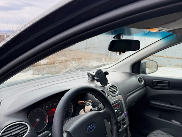 2010 Ford Focus II Рестайлинг, чёрный, 470000 рублей - вид 1