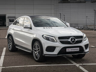 2016 Mercedes-Benz GLE Coupe 350 d I (C292), белый, 4249000 рублей, вид 3
