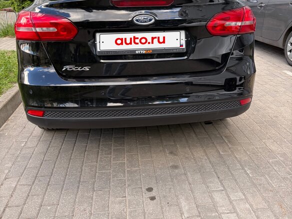 2016 Ford Focus III Рестайлинг, чёрный, 1200000 рублей - вид 4