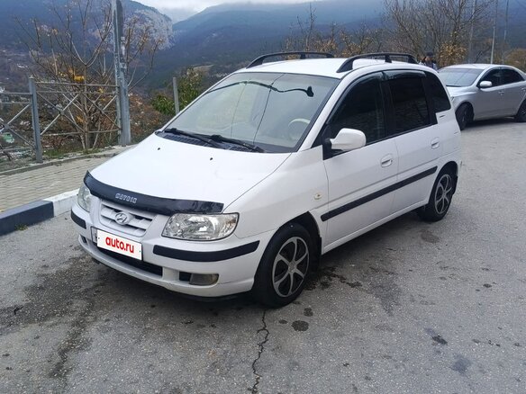 2005 Hyundai Matrix I Рестайлинг, белый, 480000 рублей