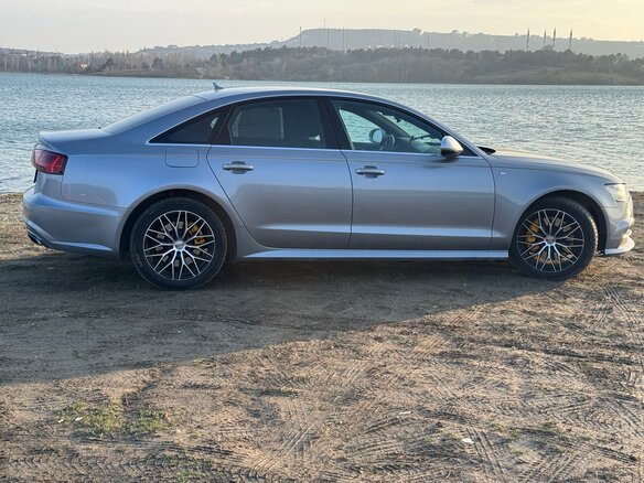 2015 Audi A6 IV (C7) Рестайлинг, серый, 2600000 рублей - вид 9