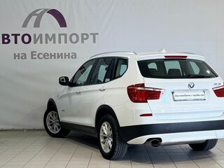 2013 BMW X3 20i xDrive II (F25), белый, 1850000 рублей, вид 4