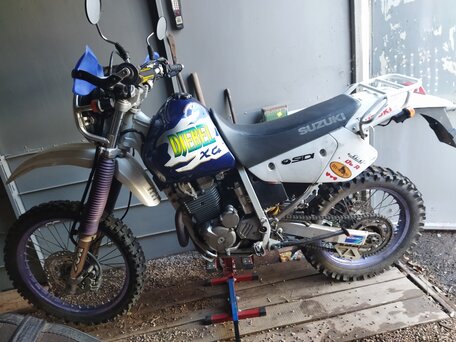 1996 Suzuki Djebel 250, синий, 250000 рублей, вид 1