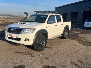 2013 Toyota Hilux VII Рестайлинг, белый, 1930000 рублей, вид 3