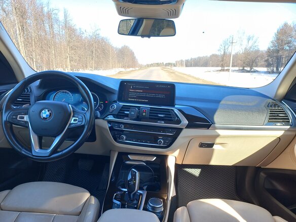 2018 BMW X3 20d xDrive III (G01), синий, 2715000 рублей - вид 7