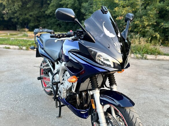 2005 Yamaha FZ6, синий, 620000 рублей - вид 14