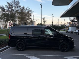 2019 Mercedes-Benz V-Класс Long 220 d длинный III (W447) Рестайлинг, чёрный, 5500000 рублей, вид 3