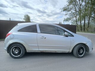 2007 Opel Corsa D, серебристый, 230000 рублей, вид 3