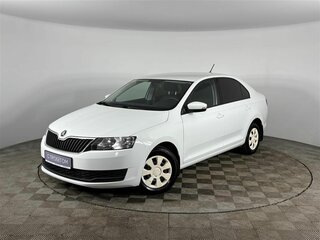 2018 Skoda Rapid I Рестайлинг, белый, 1055000 рублей, вид 1