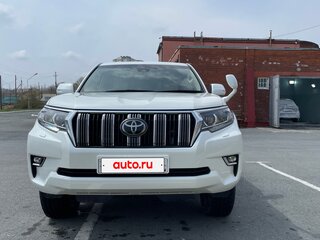 2019 Toyota Land Cruiser Prado 150 Series Рестайлинг 2, белый, 4750000 рублей, вид 1