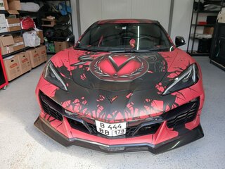 2021 Chevrolet Corvette Stingray C8, красный, 12000000 рублей, вид 2