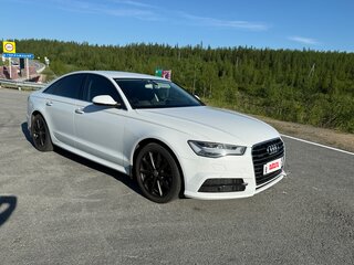 2016 Audi A6 IV (C7) Рестайлинг, белый, 3650000 рублей, вид 4