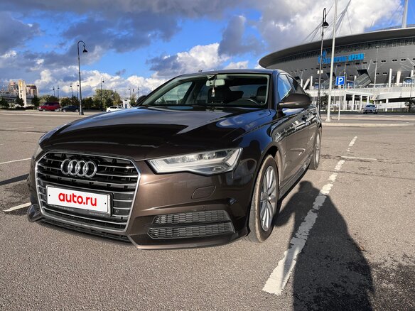 2018 Audi A6 IV (C7) Рестайлинг, коричневый, 2200000 рублей