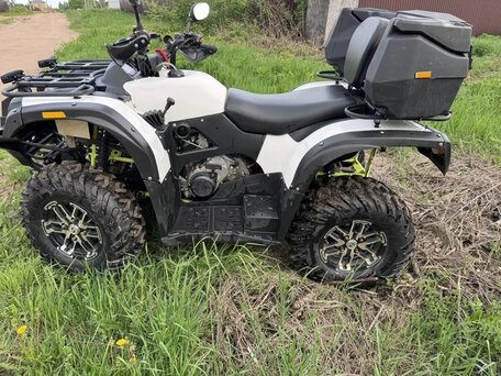 2016 Stels ATV-600YS Leopard, белый, 450000 рублей, вид 5