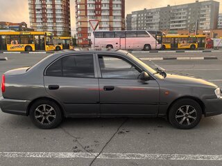 2005 Hyundai Accent ТагАЗ II, серый, 280000 рублей, вид 4