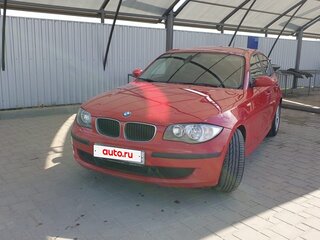 2008 BMW 1 серии 116i I (E81/E82/E87/E88) Рестайлинг, красный, 750000 рублей, вид 2