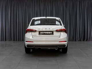 2021 Skoda Rapid II, белый, 1515000 рублей, вид 4