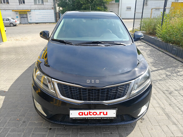 2013 Kia Rio 4-speed III, чёрный, 750000 рублей - вид 5