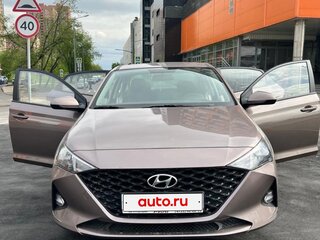 2020 Hyundai Solaris II, коричневый, 1100000 рублей, вид 3