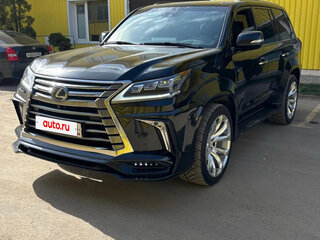 2017 Lexus LX 570 III Рестайлинг 2, чёрный, 13500000 рублей, вид 3