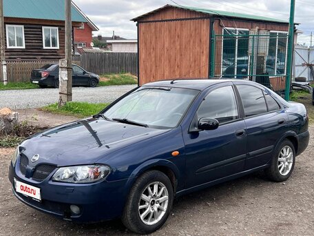 2005 Nissan Almera II (N16) Рестайлинг, синий, 265000 рублей, вид 2