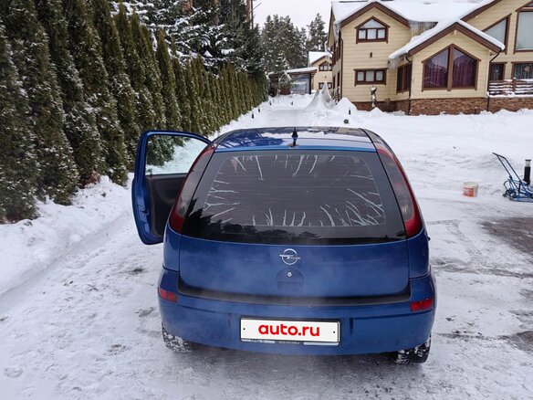 2002 Opel Corsa C, синий, 115000 рублей - вид 17