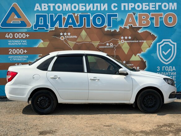 2022 Lada (ВАЗ) Granta I Рестайлинг, белый, 540000 рублей - вид 1