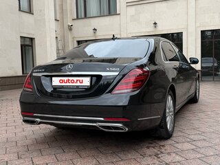2019 Mercedes-Benz Maybach S-Класс 560 I (X222) Рестайлинг, чёрный, 26500000 рублей, вид 2