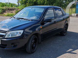 2012 Lada (ВАЗ) Granta I, чёрный, 195000 рублей, вид 1