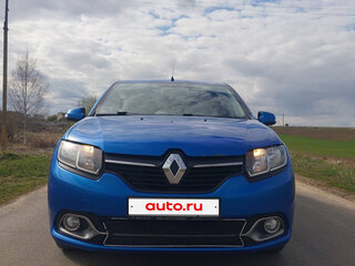 2017 Renault Logan II, синий, 699000 рублей, вид 2