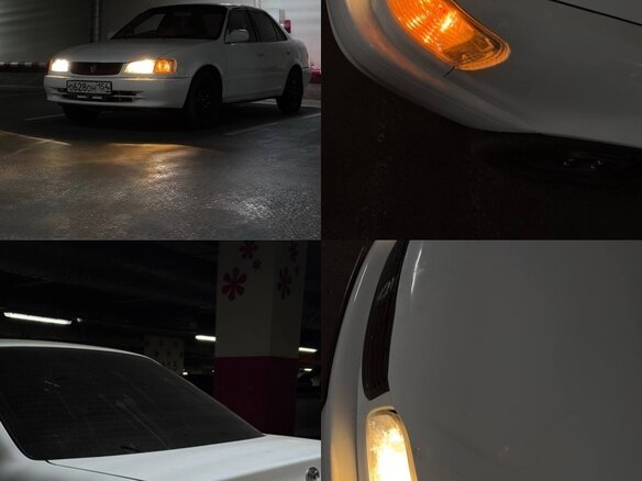 1998 Toyota Corolla VIII (E110) Рестайлинг, белый - вид 12