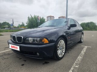 2000 BMW 5 серии 520i IV (E39) Рестайлинг, синий, 600000 рублей, вид 2