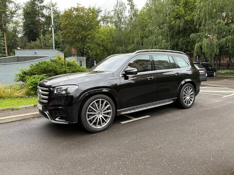 2025 Mercedes-Benz GLS 450 II (X167) Рестайлинг, чёрный, 15720000 рублей, вид 1