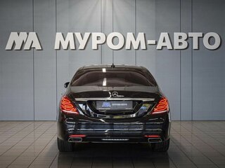 2016 Mercedes-Benz S-Класс 500 Long VI (W222, C217), чёрный, 3550000 рублей, вид 4