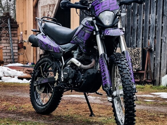 2014 Stels 250 Enduro, чёрный, 75000 рублей - вид 6