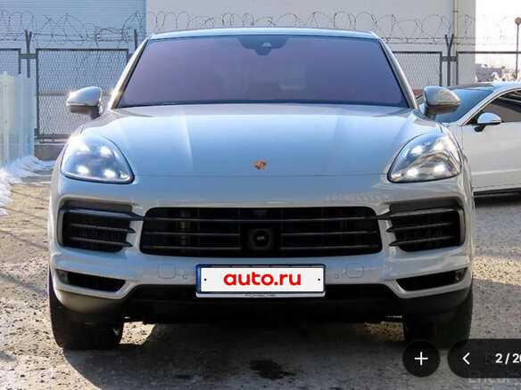 2023 Porsche Cayenne Coupé III, серый - вид 1