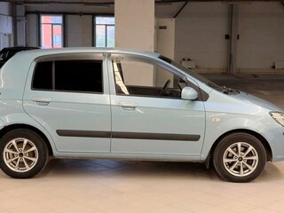 2008 Hyundai Getz I Рестайлинг, голубой, 470000 рублей, вид 4