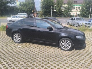 2013 Skoda Octavia III (A7), чёрный, 870000 рублей, вид 2