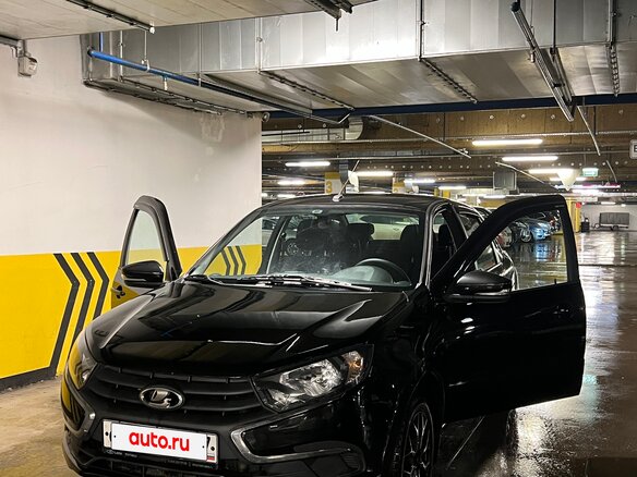2023 Lada (ВАЗ) Granta I Рестайлинг, чёрный, 750000 рублей