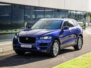 2018 Jaguar F-Pace I, синий, 2627777 рублей, вид 3