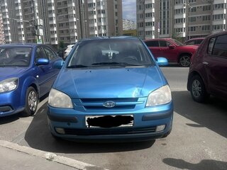 2005 Hyundai Getz I, голубой, 449000 рублей, вид 1