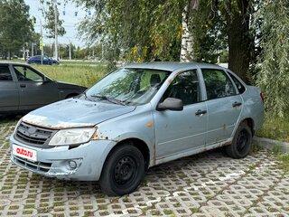 2013 Lada (ВАЗ) Granta I, голубой, 125000 рублей, вид 2