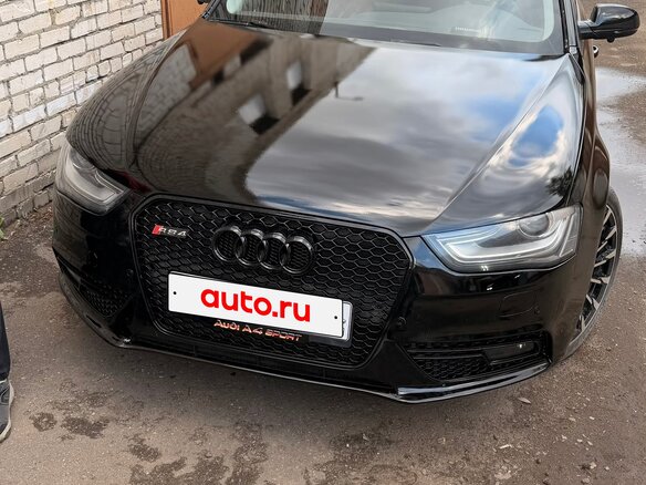 2014 Audi A4 IV (B8) Рестайлинг, чёрный
