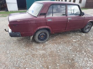 2004 Lada (ВАЗ) 2107, красный, 65000 рублей, вид 5