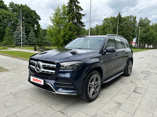 2019 Mercedes-Benz GLS 400 d II (X167), синий, 6290000 рублей, вид 5