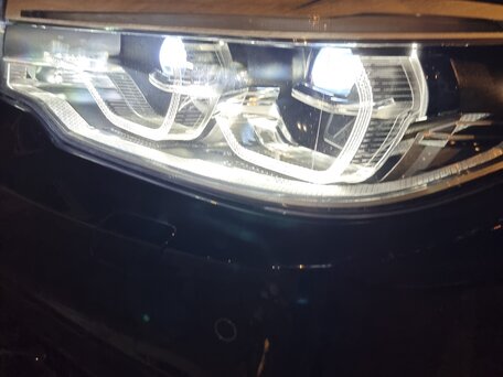 2018 BMW 5 серии 520d xDrive VII (G30/G31/G38), синий, 3300000 рублей, вид 3