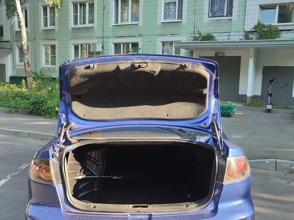 2006 Mazda 3 I (BK) Рестайлинг, синий, 420000 рублей - вид 7
